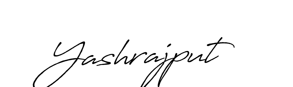 Use a signature maker to create a handwritten signature online. With this signature software, you can design (Antro_Vectra_Bolder) your own signature for name Yashrajput. Yashrajput signature style 7 images and pictures png