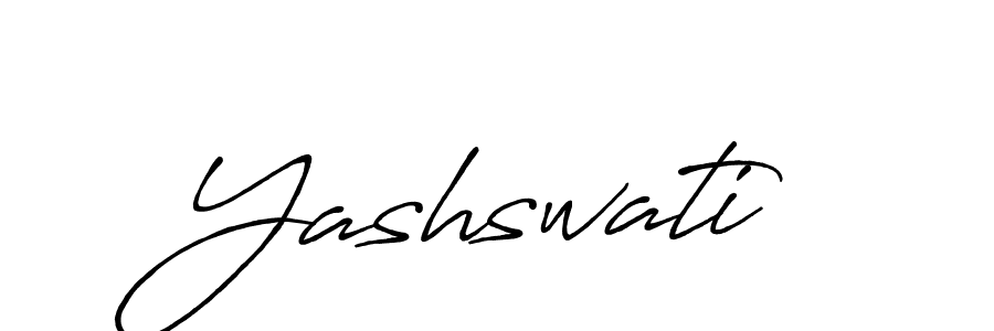 Yashswati stylish signature style. Best Handwritten Sign (Antro_Vectra_Bolder) for my name. Handwritten Signature Collection Ideas for my name Yashswati. Yashswati signature style 7 images and pictures png
