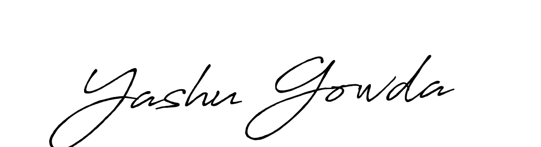 Best and Professional Signature Style for Yashu Gowda. Antro_Vectra_Bolder Best Signature Style Collection. Yashu Gowda signature style 7 images and pictures png