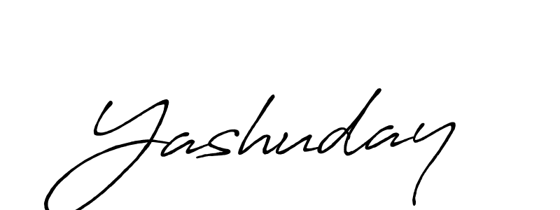 Also we have Yashuday name is the best signature style. Create professional handwritten signature collection using Antro_Vectra_Bolder autograph style. Yashuday signature style 7 images and pictures png