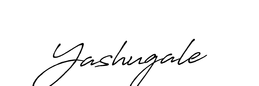 Design your own signature with our free online signature maker. With this signature software, you can create a handwritten (Antro_Vectra_Bolder) signature for name Yashugale. Yashugale signature style 7 images and pictures png