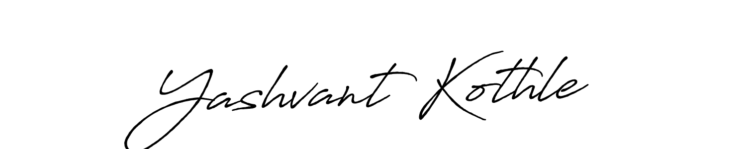 The best way (Antro_Vectra_Bolder) to make a short signature is to pick only two or three words in your name. The name Yashvant Kothle include a total of six letters. For converting this name. Yashvant Kothle signature style 7 images and pictures png