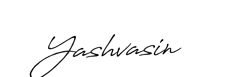 Design your own signature with our free online signature maker. With this signature software, you can create a handwritten (Antro_Vectra_Bolder) signature for name Yashvasin. Yashvasin signature style 7 images and pictures png