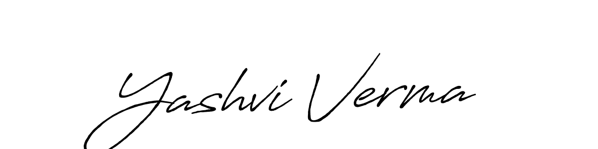 The best way (Antro_Vectra_Bolder) to make a short signature is to pick only two or three words in your name. The name Yashvi Verma include a total of six letters. For converting this name. Yashvi Verma signature style 7 images and pictures png