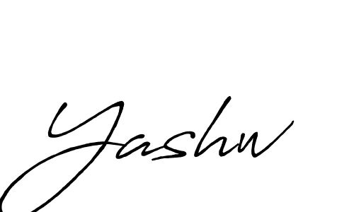 Create a beautiful signature design for name Yashw. With this signature (Antro_Vectra_Bolder) fonts, you can make a handwritten signature for free. Yashw signature style 7 images and pictures png