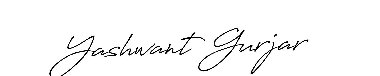 Make a short Yashwant Gurjar signature style. Manage your documents anywhere anytime using Antro_Vectra_Bolder. Create and add eSignatures, submit forms, share and send files easily. Yashwant Gurjar signature style 7 images and pictures png