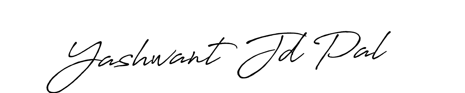 Design your own signature with our free online signature maker. With this signature software, you can create a handwritten (Antro_Vectra_Bolder) signature for name Yashwant Jd Pal. Yashwant Jd Pal signature style 7 images and pictures png