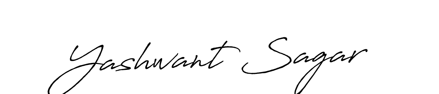 Similarly Antro_Vectra_Bolder is the best handwritten signature design. Signature creator online .You can use it as an online autograph creator for name Yashwant Sagar. Yashwant Sagar signature style 7 images and pictures png