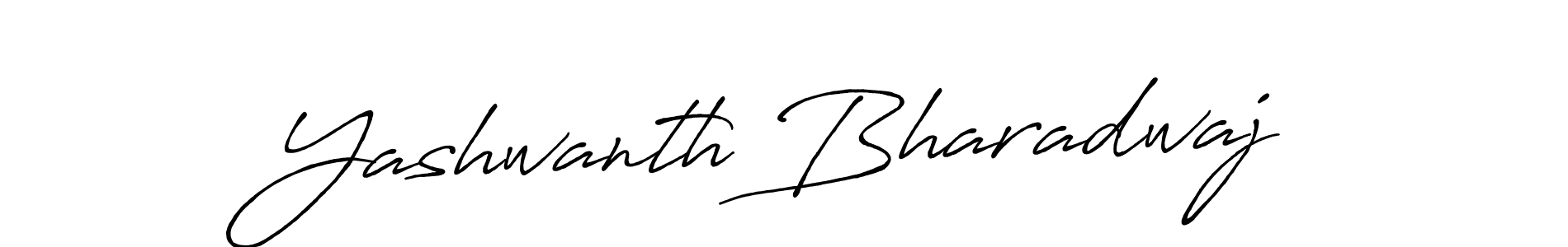 Antro_Vectra_Bolder is a professional signature style that is perfect for those who want to add a touch of class to their signature. It is also a great choice for those who want to make their signature more unique. Get Yashwanth Bharadwaj name to fancy signature for free. Yashwanth Bharadwaj signature style 7 images and pictures png