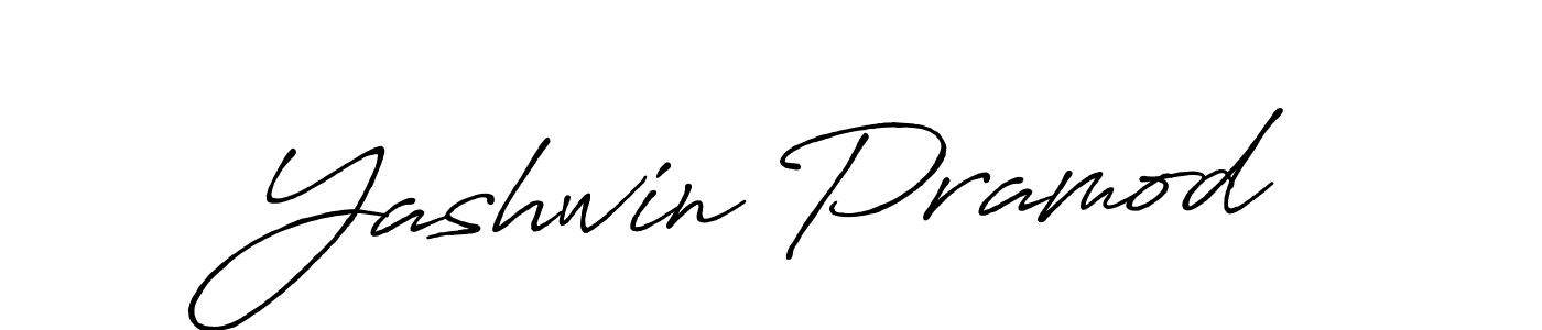 It looks lik you need a new signature style for name Yashwin Pramod. Design unique handwritten (Antro_Vectra_Bolder) signature with our free signature maker in just a few clicks. Yashwin Pramod signature style 7 images and pictures png