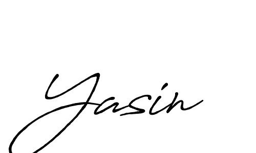 Yasin stylish signature style. Best Handwritten Sign (Antro_Vectra_Bolder) for my name. Handwritten Signature Collection Ideas for my name Yasin. Yasin signature style 7 images and pictures png