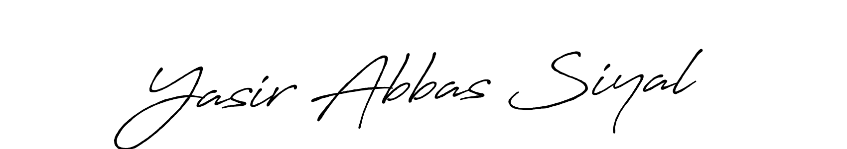 Similarly Antro_Vectra_Bolder is the best handwritten signature design. Signature creator online .You can use it as an online autograph creator for name Yasir Abbas Siyal. Yasir Abbas Siyal signature style 7 images and pictures png