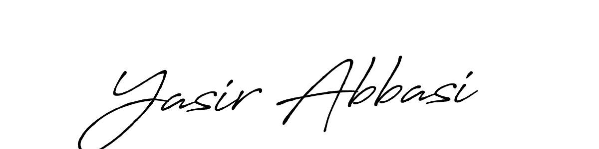 Antro_Vectra_Bolder is a professional signature style that is perfect for those who want to add a touch of class to their signature. It is also a great choice for those who want to make their signature more unique. Get Yasir Abbasi name to fancy signature for free. Yasir Abbasi signature style 7 images and pictures png