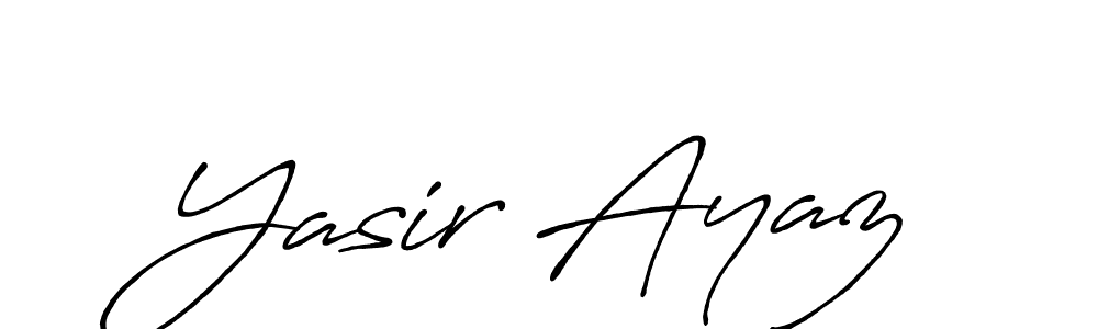 Once you've used our free online signature maker to create your best signature Antro_Vectra_Bolder style, it's time to enjoy all of the benefits that Yasir Ayaz name signing documents. Yasir Ayaz signature style 7 images and pictures png