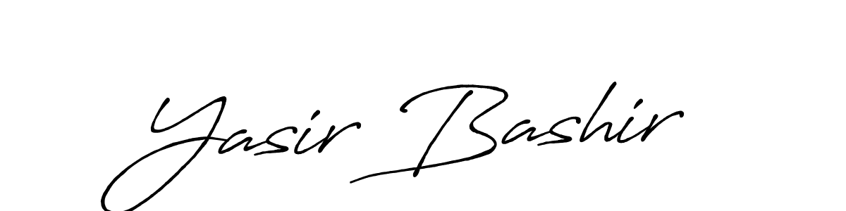 How to make Yasir Bashir signature? Antro_Vectra_Bolder is a professional autograph style. Create handwritten signature for Yasir Bashir name. Yasir Bashir signature style 7 images and pictures png