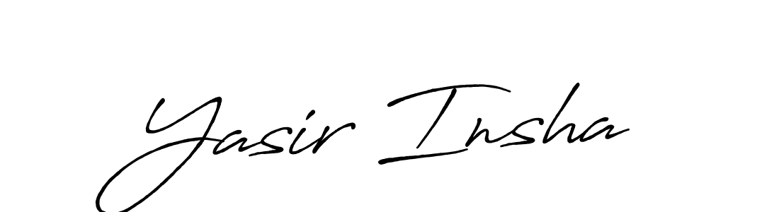 See photos of Yasir Insha official signature by Spectra . Check more albums & portfolios. Read reviews & check more about Antro_Vectra_Bolder font. Yasir Insha signature style 7 images and pictures png