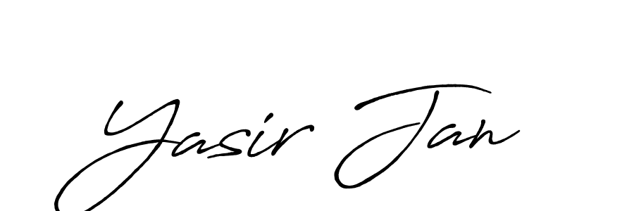 You can use this online signature creator to create a handwritten signature for the name Yasir Jan. This is the best online autograph maker. Yasir Jan signature style 7 images and pictures png