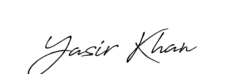 Antro_Vectra_Bolder is a professional signature style that is perfect for those who want to add a touch of class to their signature. It is also a great choice for those who want to make their signature more unique. Get Yasir Khan name to fancy signature for free. Yasir Khan signature style 7 images and pictures png