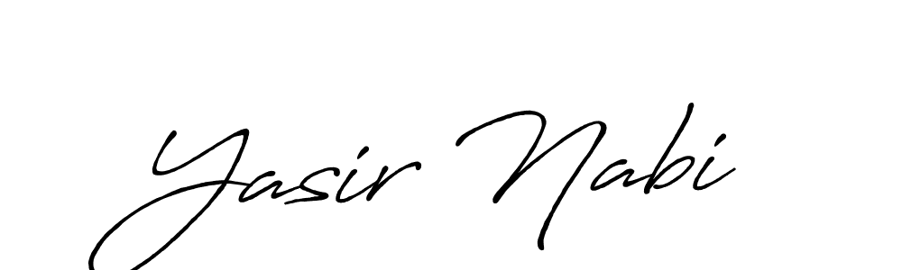 Similarly Antro_Vectra_Bolder is the best handwritten signature design. Signature creator online .You can use it as an online autograph creator for name Yasir Nabi. Yasir Nabi signature style 7 images and pictures png