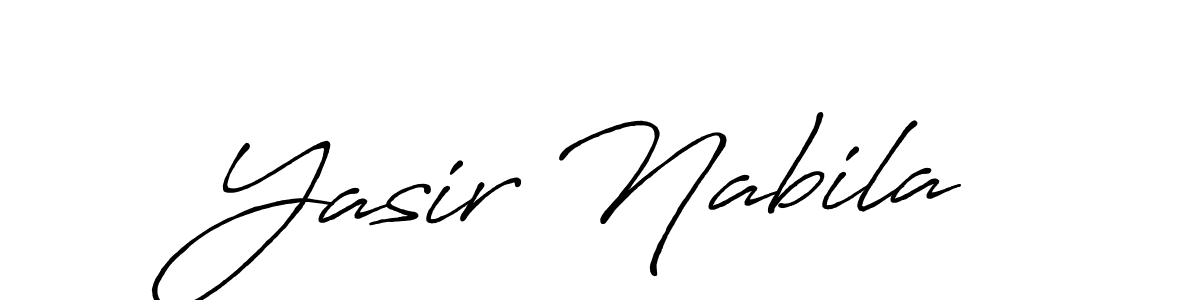 Here are the top 10 professional signature styles for the name Yasir Nabila. These are the best autograph styles you can use for your name. Yasir Nabila signature style 7 images and pictures png