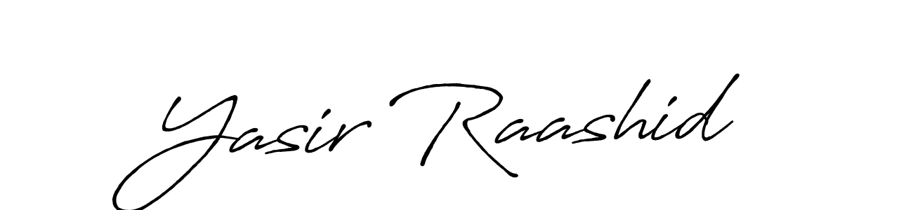 Make a beautiful signature design for name Yasir Raashid. Use this online signature maker to create a handwritten signature for free. Yasir Raashid signature style 7 images and pictures png