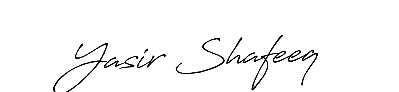Antro_Vectra_Bolder is a professional signature style that is perfect for those who want to add a touch of class to their signature. It is also a great choice for those who want to make their signature more unique. Get Yasir Shafeeq name to fancy signature for free. Yasir Shafeeq signature style 7 images and pictures png