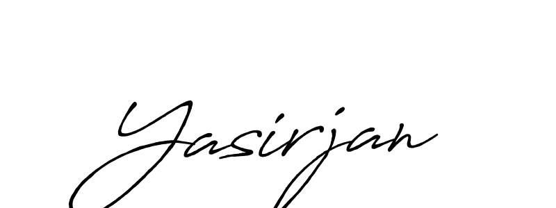 Yasirjan stylish signature style. Best Handwritten Sign (Antro_Vectra_Bolder) for my name. Handwritten Signature Collection Ideas for my name Yasirjan. Yasirjan signature style 7 images and pictures png