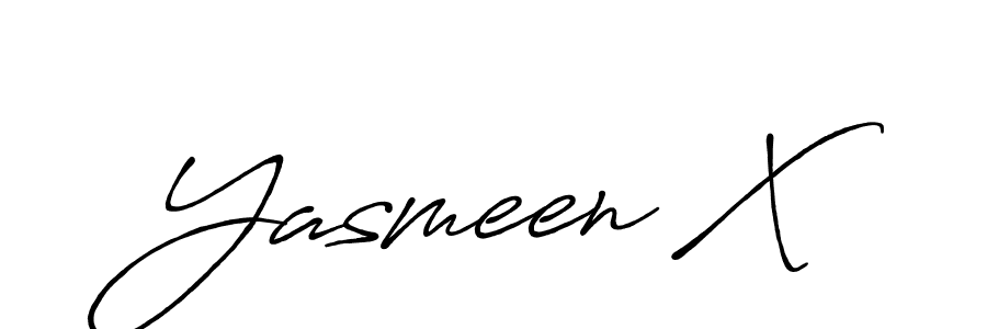 It looks lik you need a new signature style for name Yasmeen X. Design unique handwritten (Antro_Vectra_Bolder) signature with our free signature maker in just a few clicks. Yasmeen X signature style 7 images and pictures png