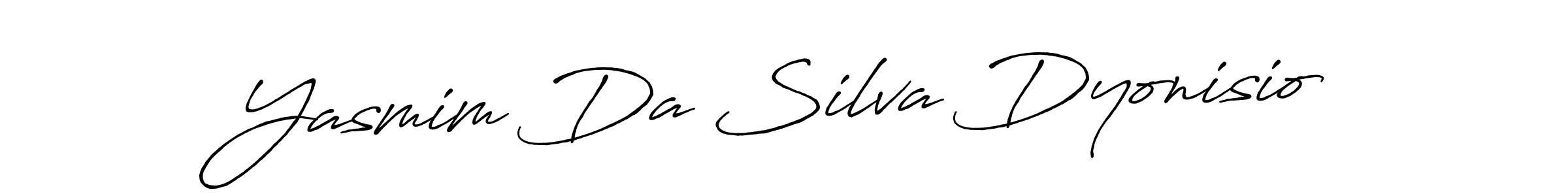 Yasmim Da Silva Dyonisio stylish signature style. Best Handwritten Sign (Antro_Vectra_Bolder) for my name. Handwritten Signature Collection Ideas for my name Yasmim Da Silva Dyonisio. Yasmim Da Silva Dyonisio signature style 7 images and pictures png