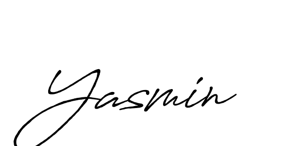 Also You can easily find your signature by using the search form. We will create Yasmin name handwritten signature images for you free of cost using Antro_Vectra_Bolder sign style. Yasmin signature style 7 images and pictures png