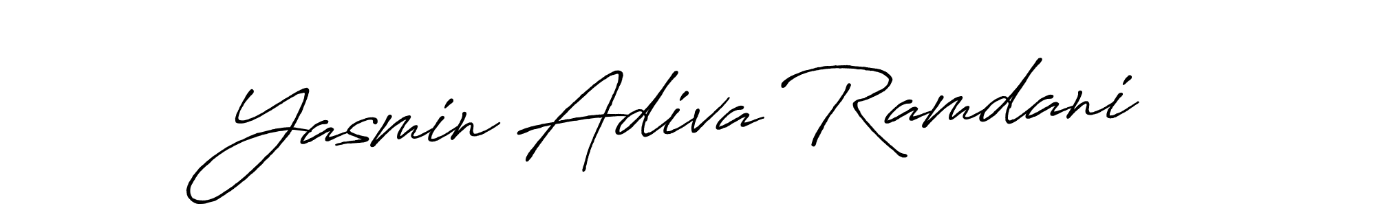Here are the top 10 professional signature styles for the name Yasmin Adiva Ramdani. These are the best autograph styles you can use for your name. Yasmin Adiva Ramdani signature style 7 images and pictures png