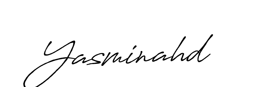 How to make Yasminahd signature? Antro_Vectra_Bolder is a professional autograph style. Create handwritten signature for Yasminahd name. Yasminahd signature style 7 images and pictures png