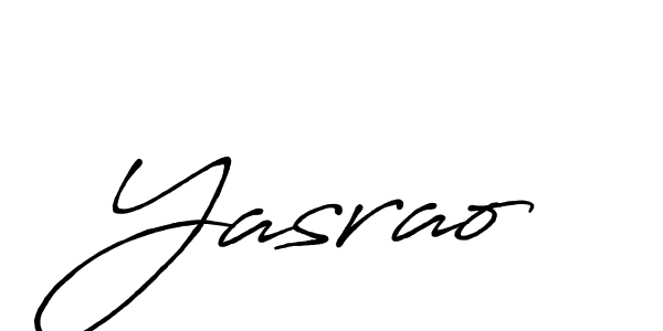 Also You can easily find your signature by using the search form. We will create Yasrao name handwritten signature images for you free of cost using Antro_Vectra_Bolder sign style. Yasrao signature style 7 images and pictures png