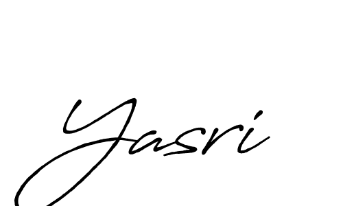 Yasri stylish signature style. Best Handwritten Sign (Antro_Vectra_Bolder) for my name. Handwritten Signature Collection Ideas for my name Yasri. Yasri signature style 7 images and pictures png