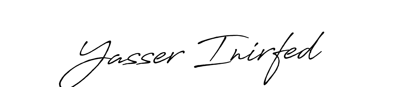 Make a short Yasser Inirfed signature style. Manage your documents anywhere anytime using Antro_Vectra_Bolder. Create and add eSignatures, submit forms, share and send files easily. Yasser Inirfed signature style 7 images and pictures png