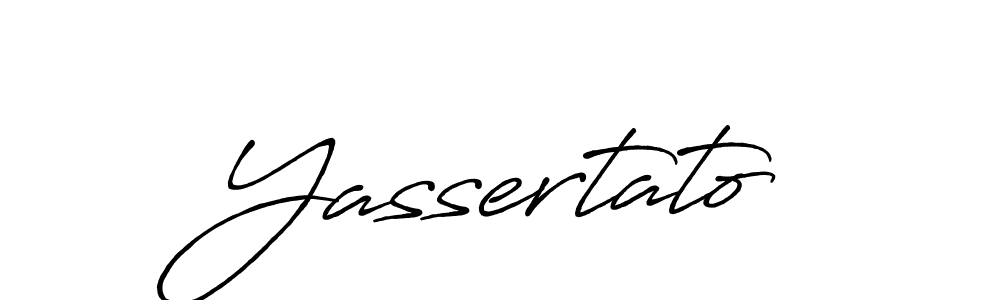 Once you've used our free online signature maker to create your best signature Antro_Vectra_Bolder style, it's time to enjoy all of the benefits that Yassertato name signing documents. Yassertato signature style 7 images and pictures png