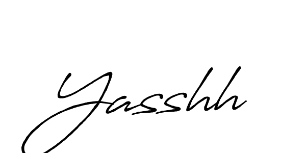 Similarly Antro_Vectra_Bolder is the best handwritten signature design. Signature creator online .You can use it as an online autograph creator for name Yasshh. Yasshh signature style 7 images and pictures png