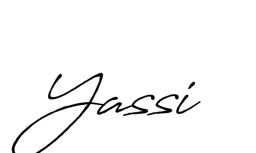 Antro_Vectra_Bolder is a professional signature style that is perfect for those who want to add a touch of class to their signature. It is also a great choice for those who want to make their signature more unique. Get Yassi name to fancy signature for free. Yassi signature style 7 images and pictures png