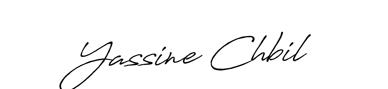 Also You can easily find your signature by using the search form. We will create Yassine Chbil name handwritten signature images for you free of cost using Antro_Vectra_Bolder sign style. Yassine Chbil signature style 7 images and pictures png