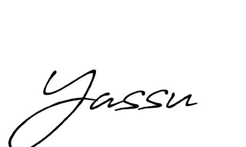 It looks lik you need a new signature style for name Yassu. Design unique handwritten (Antro_Vectra_Bolder) signature with our free signature maker in just a few clicks. Yassu signature style 7 images and pictures png
