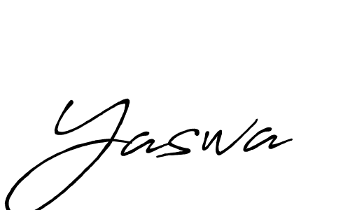 It looks lik you need a new signature style for name Yaswa. Design unique handwritten (Antro_Vectra_Bolder) signature with our free signature maker in just a few clicks. Yaswa signature style 7 images and pictures png