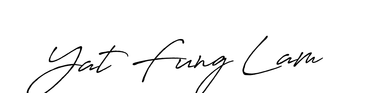 How to make Yat Fung Lam signature? Antro_Vectra_Bolder is a professional autograph style. Create handwritten signature for Yat Fung Lam name. Yat Fung Lam signature style 7 images and pictures png