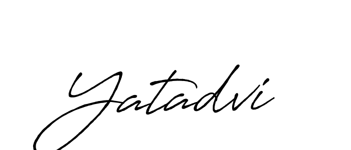 Also You can easily find your signature by using the search form. We will create Yatadvi name handwritten signature images for you free of cost using Antro_Vectra_Bolder sign style. Yatadvi signature style 7 images and pictures png