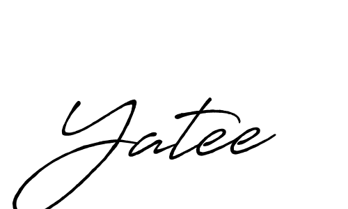 How to Draw Yatee signature style? Antro_Vectra_Bolder is a latest design signature styles for name Yatee. Yatee signature style 7 images and pictures png