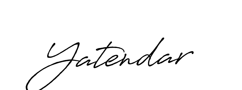How to make Yatendar signature? Antro_Vectra_Bolder is a professional autograph style. Create handwritten signature for Yatendar name. Yatendar signature style 7 images and pictures png