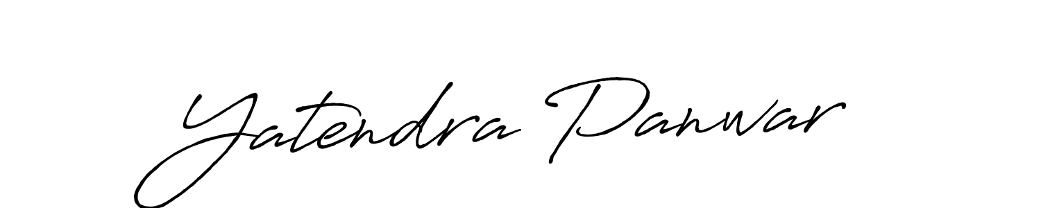 How to Draw Yatendra Panwar signature style? Antro_Vectra_Bolder is a latest design signature styles for name Yatendra Panwar. Yatendra Panwar signature style 7 images and pictures png