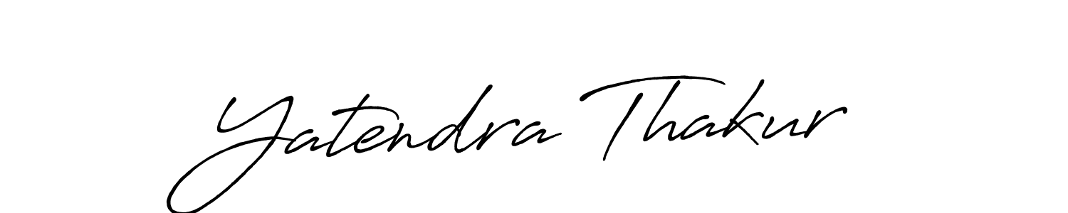 Antro_Vectra_Bolder is a professional signature style that is perfect for those who want to add a touch of class to their signature. It is also a great choice for those who want to make their signature more unique. Get Yatendra Thakur name to fancy signature for free. Yatendra Thakur signature style 7 images and pictures png