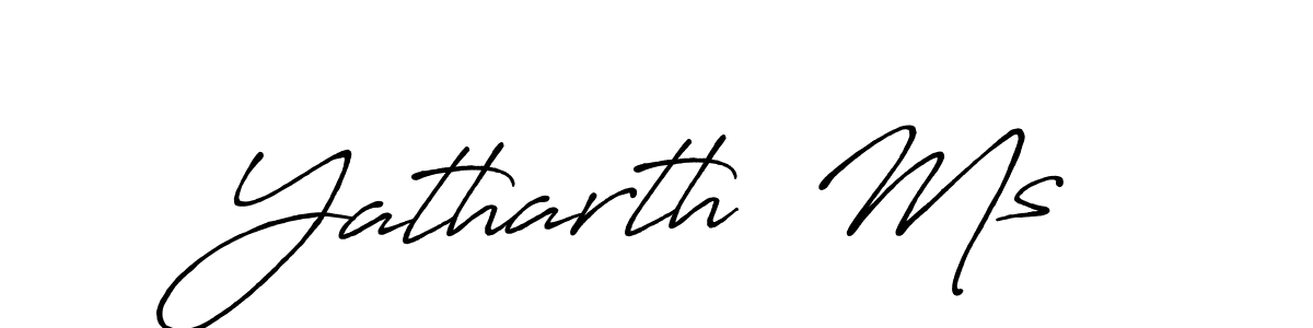 This is the best signature style for the Yatharth  Ms name. Also you like these signature font (Antro_Vectra_Bolder). Mix name signature. Yatharth  Ms signature style 7 images and pictures png