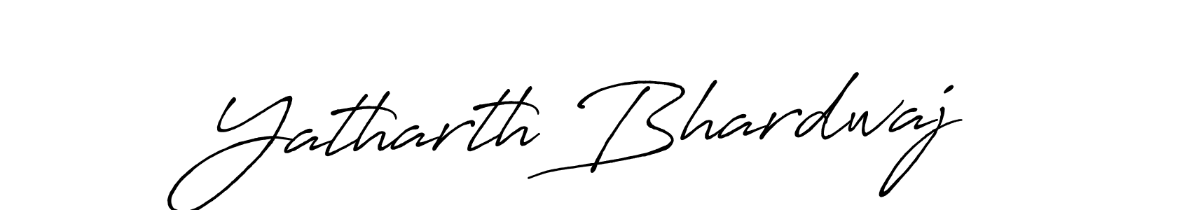 Similarly Antro_Vectra_Bolder is the best handwritten signature design. Signature creator online .You can use it as an online autograph creator for name Yatharth Bhardwaj. Yatharth Bhardwaj signature style 7 images and pictures png