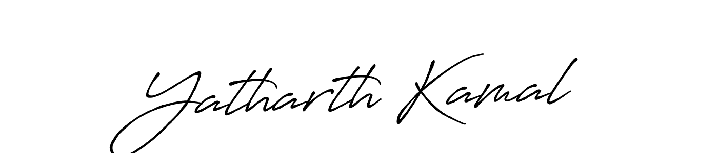 Once you've used our free online signature maker to create your best signature Antro_Vectra_Bolder style, it's time to enjoy all of the benefits that Yatharth Kamal name signing documents. Yatharth Kamal signature style 7 images and pictures png